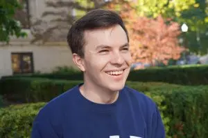 Young male founder Jamie Beaton
Crimson Education