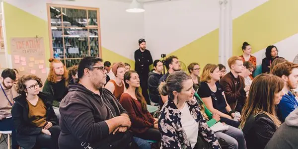 Group of people at the Mindset of Design Festival