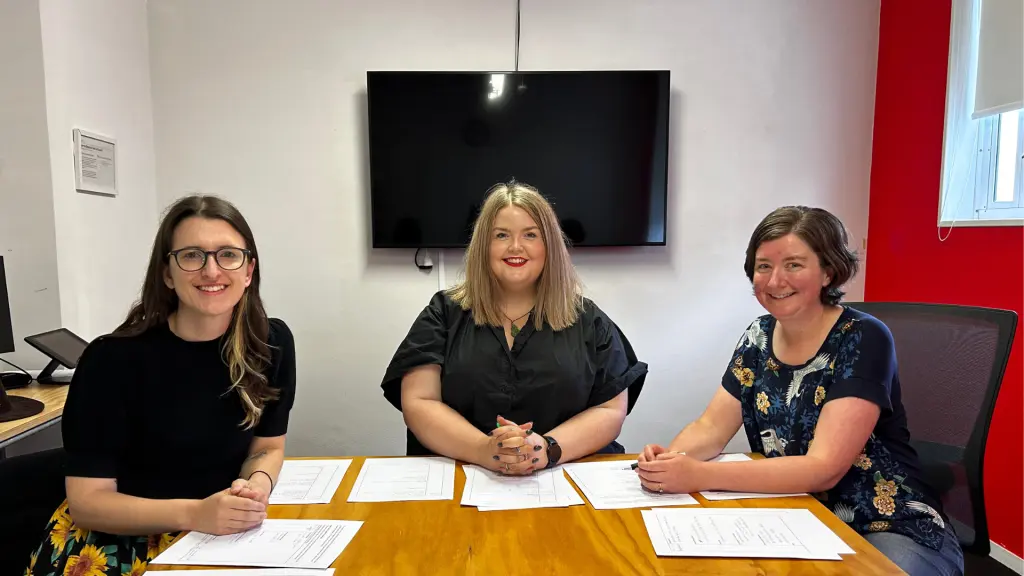 Genesia Girls Create-a-thon Judges.