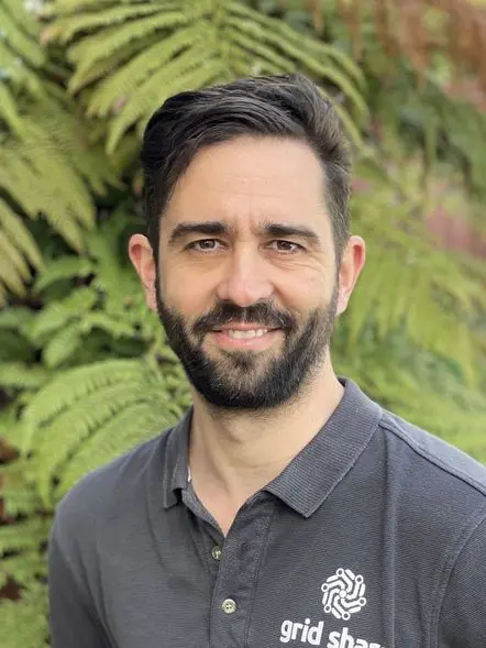 Grid Share founder Sam in nature