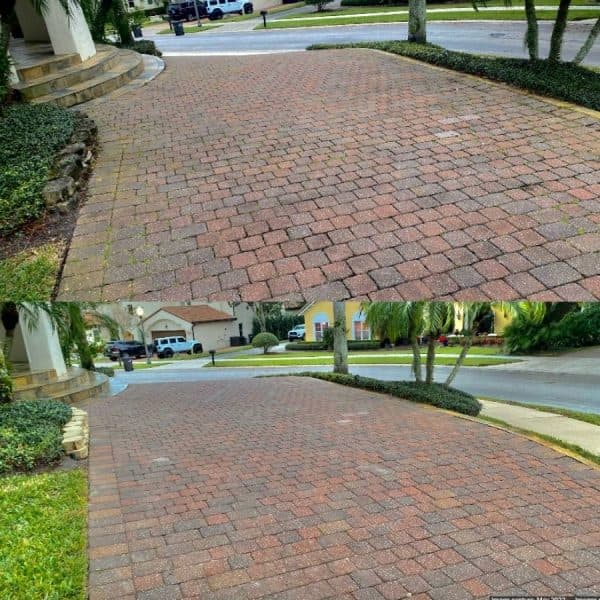 Paver Sealing projects in Lake County FL