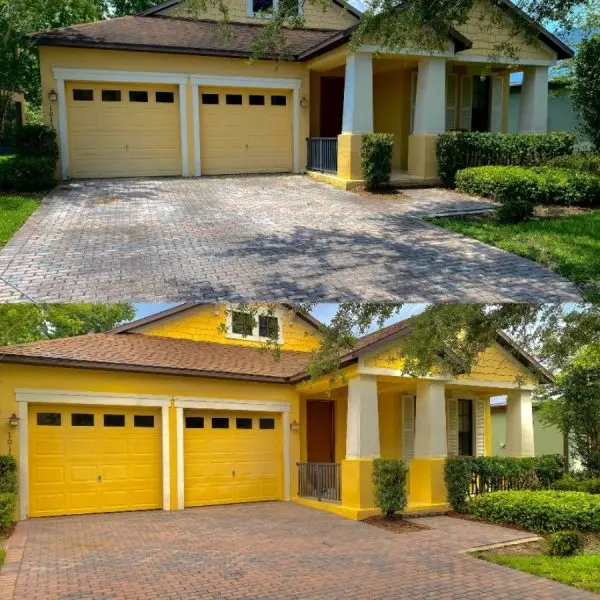 Paver Sealing work in Lake County FL