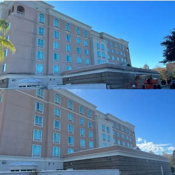 Building Washing project in Lake County FL
