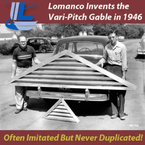 Lomanco Vents Pitch Gable