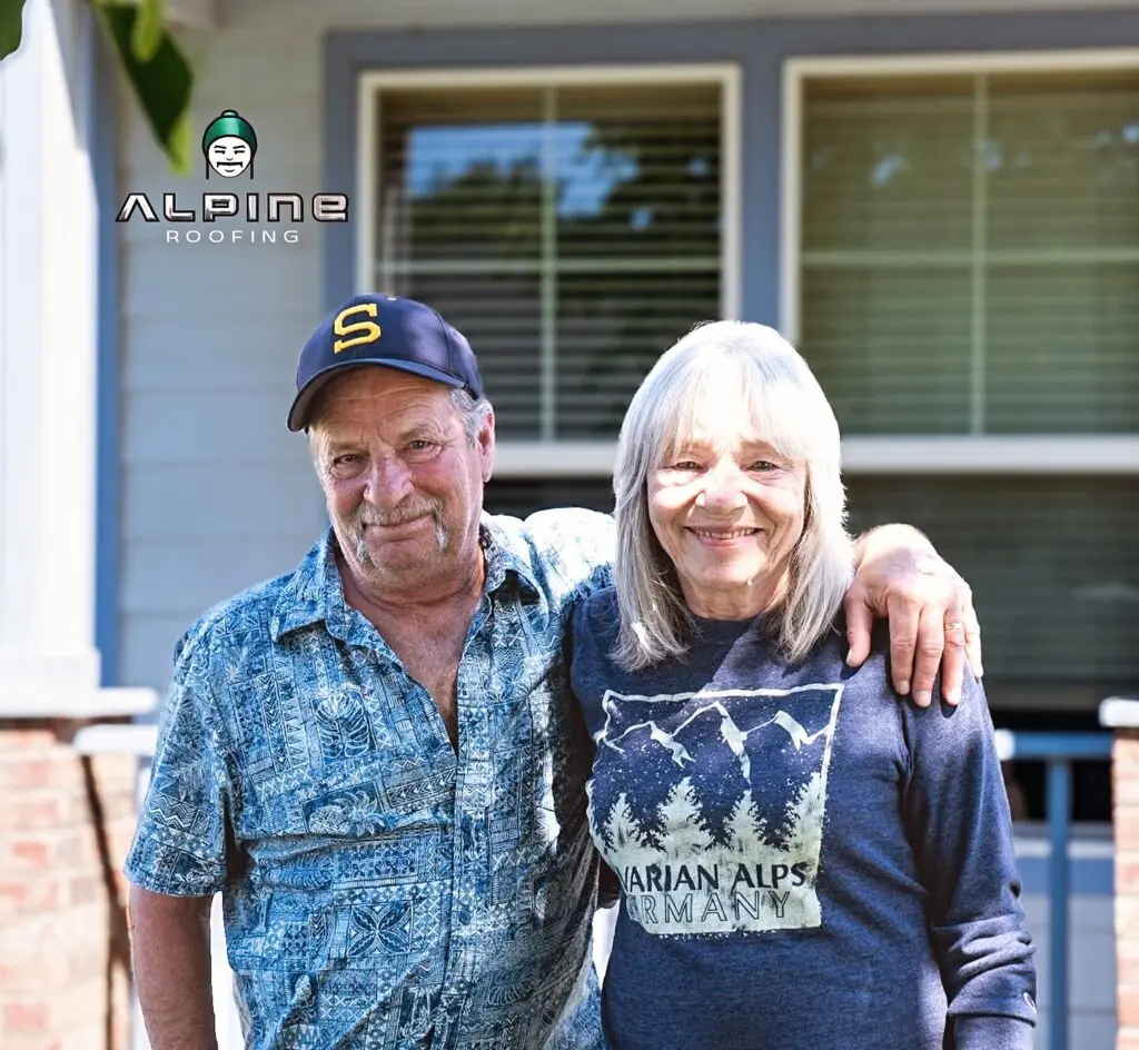 Alpine Roofing happy customers.