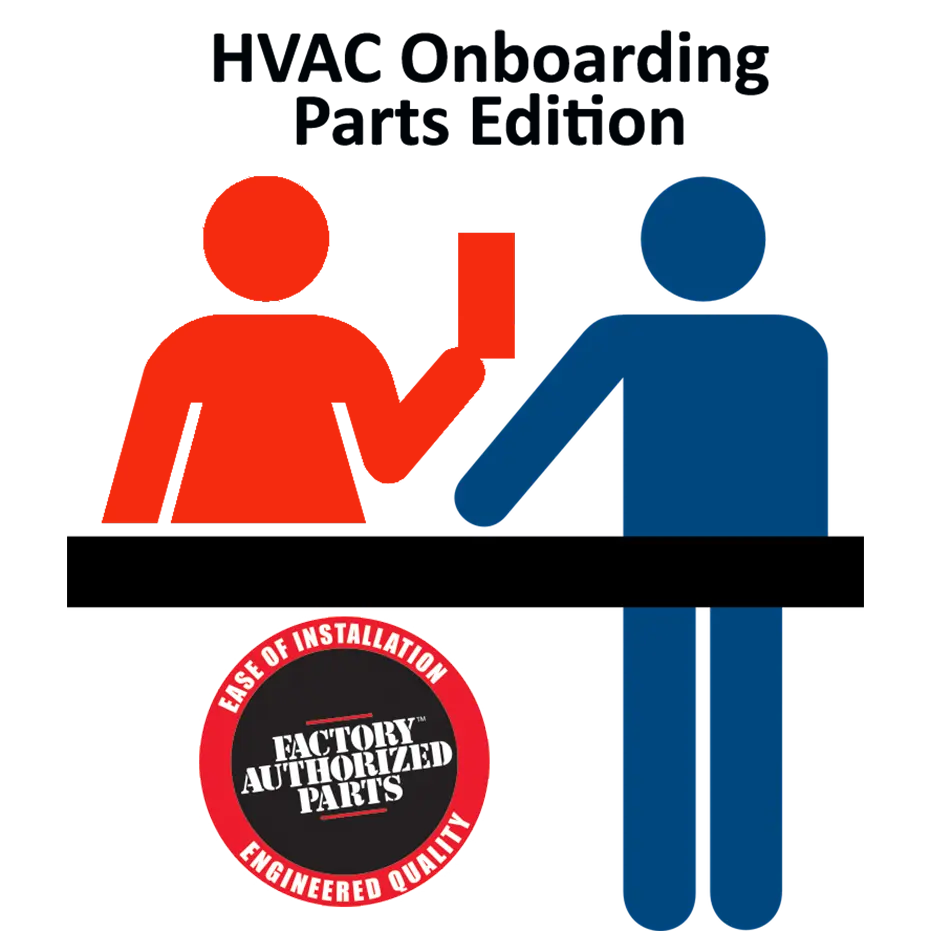 HVAC Onboarding Parts Edition Logo for LMS