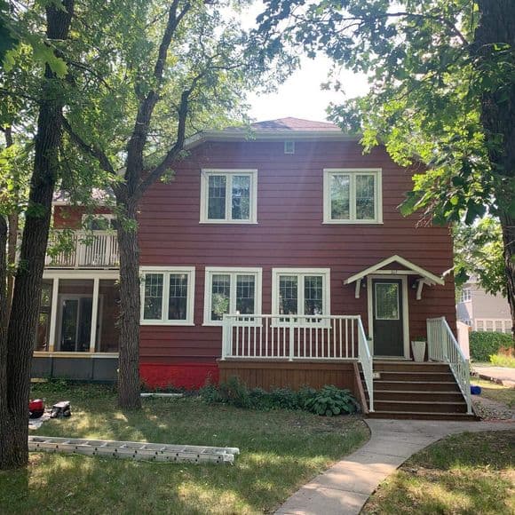 Before Image of Exterior Painting Services in Winnipeg.