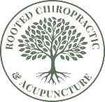 Rooted Chiropractic & Acupuncture logo - family chiropractor Maize KS serving Wichita