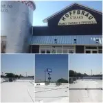 commercial roofing install