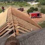 roofing installation project