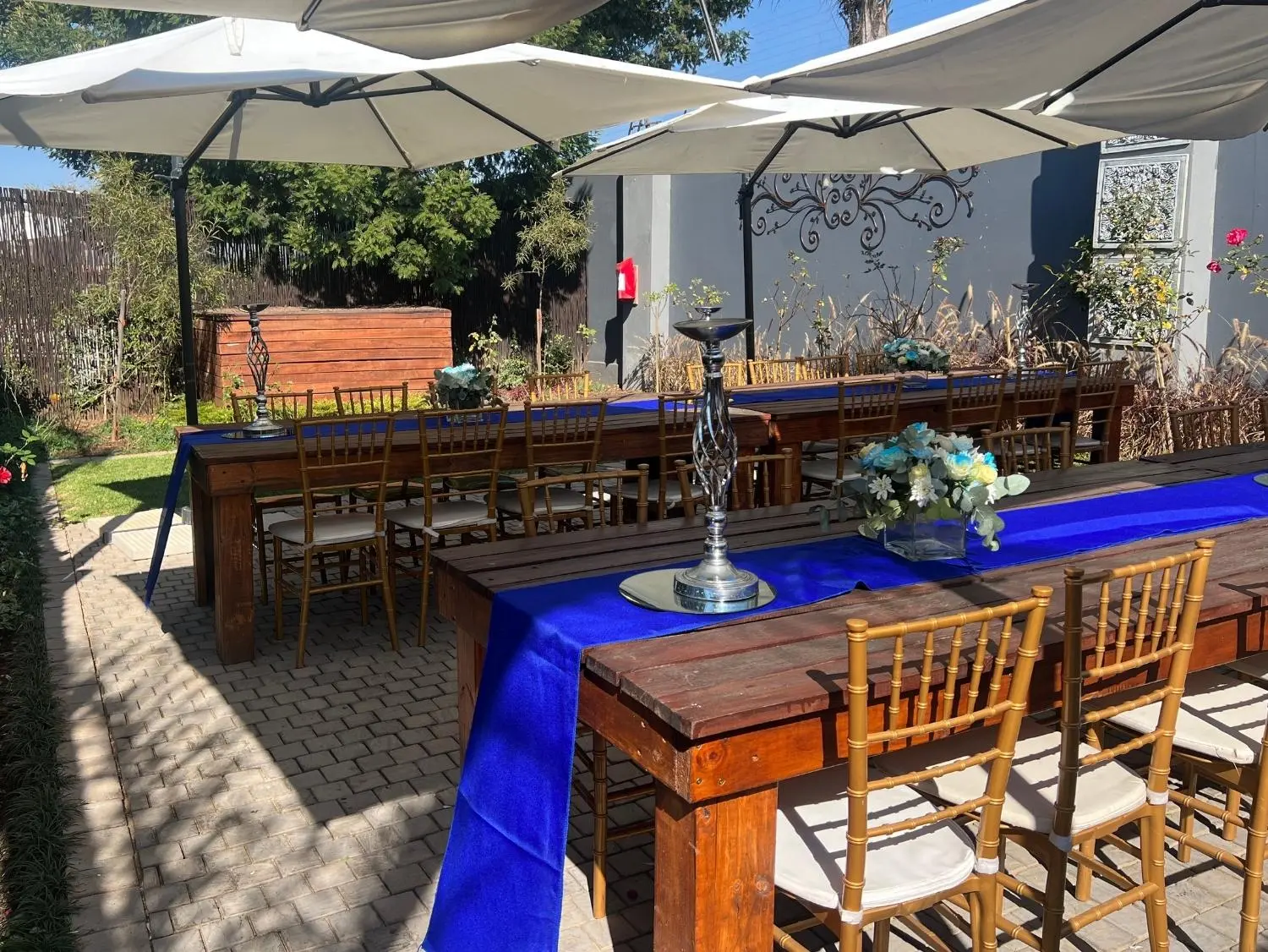 Garden Courtyard Party Venue Johannesburg