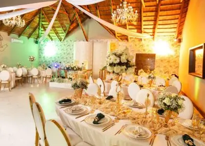 Elegant indoor wedding venue