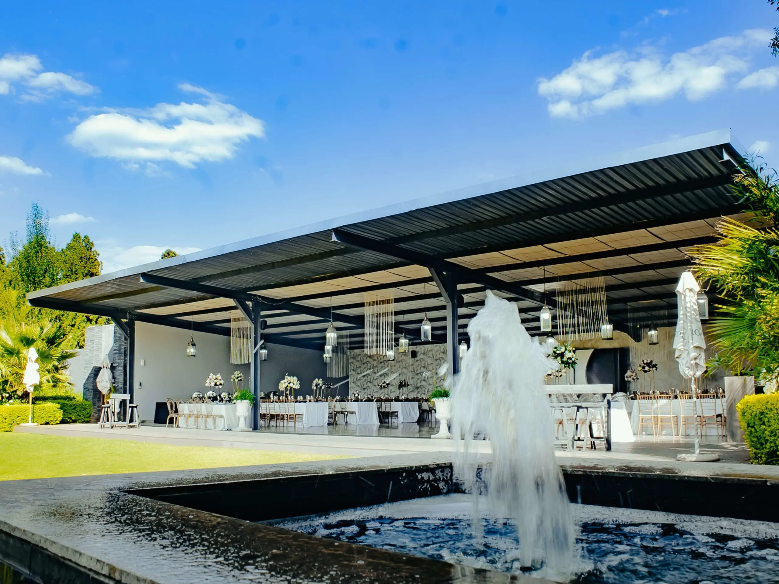 outdoor wedding venue in Johannesburg