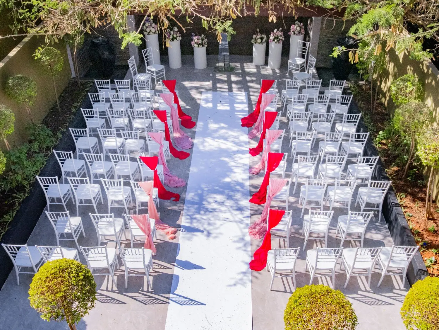 the garden wedding venue