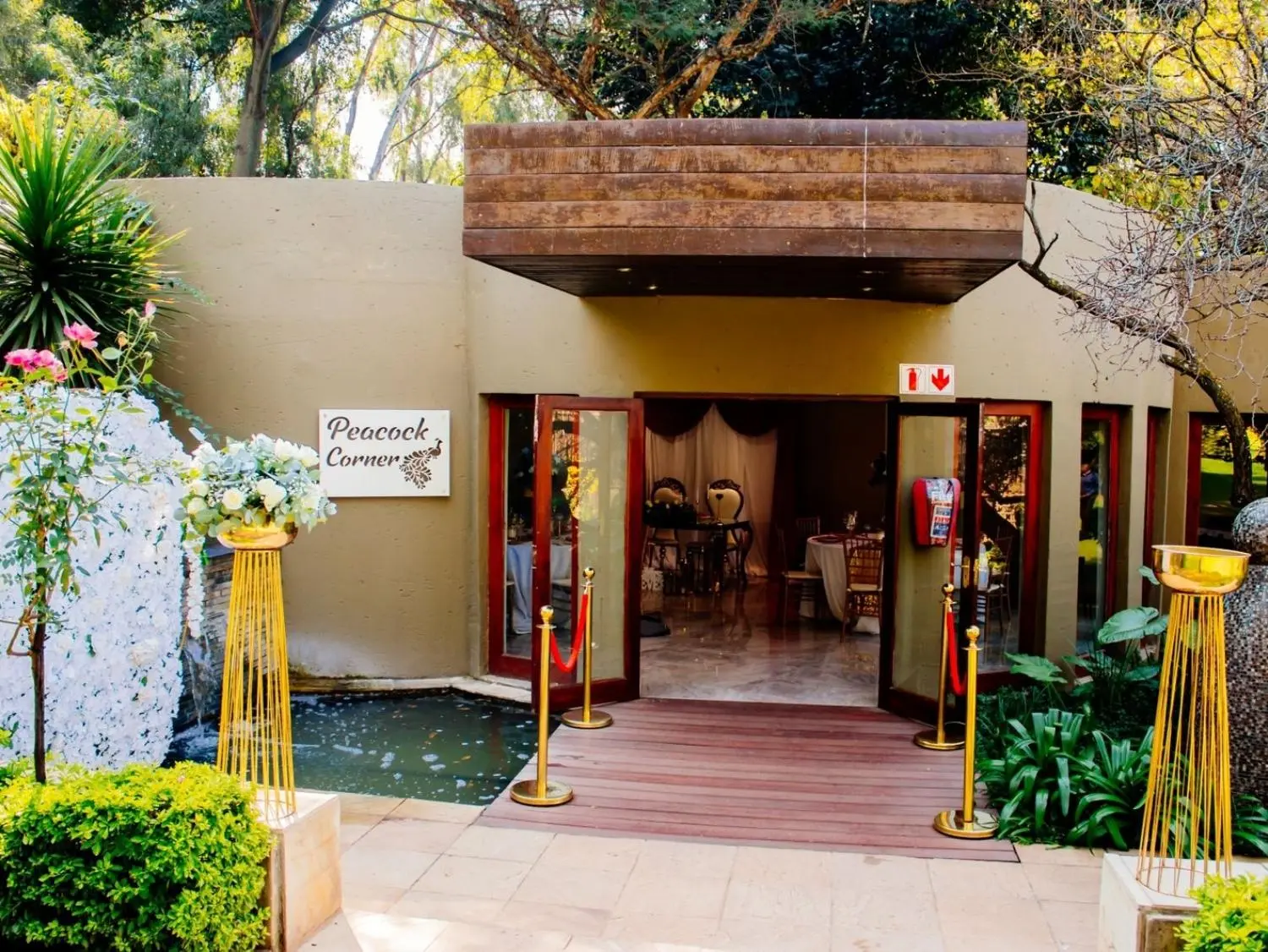 Peacock Party Venue Johannesburg