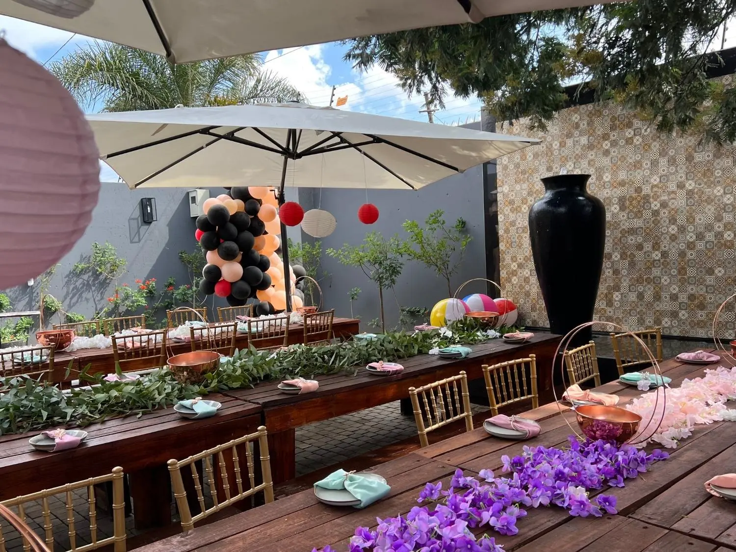 Garden Courtyard Party Venue Johannesburg