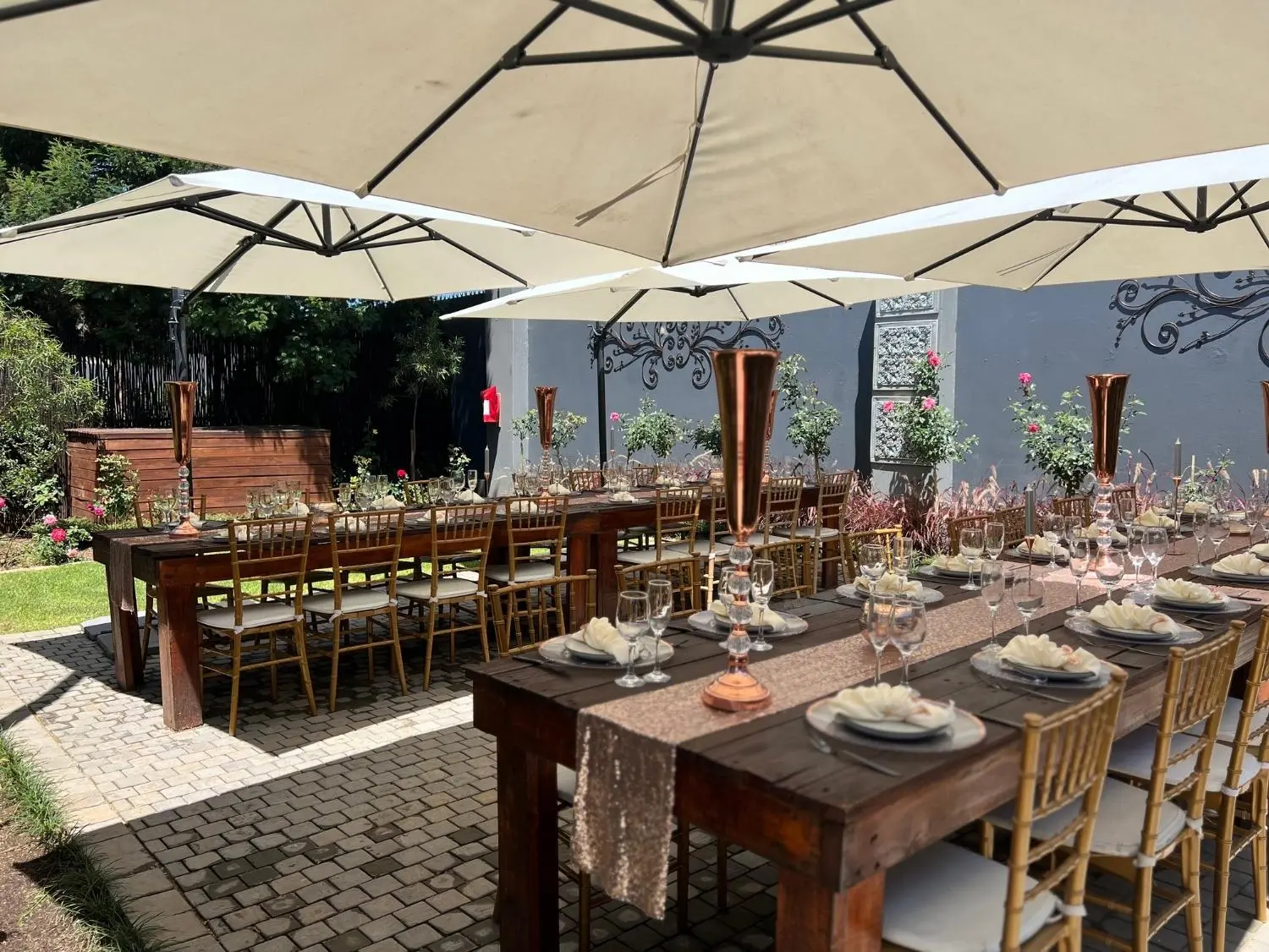 Garden Courtyard Party Venue Johannesburg