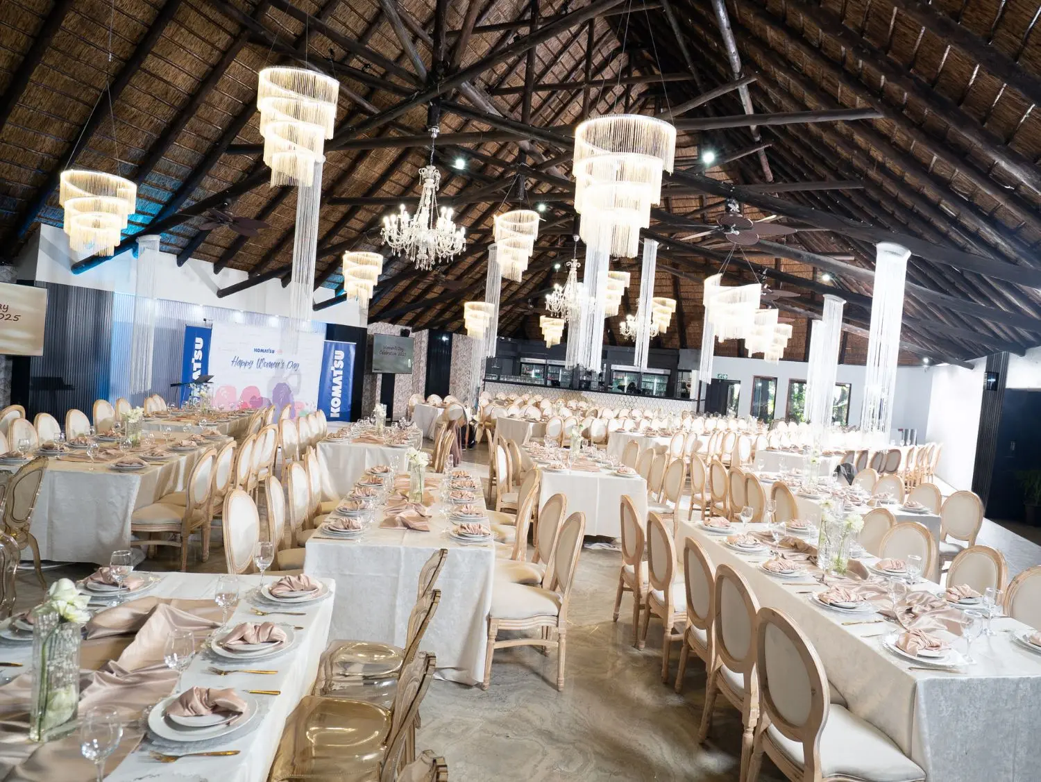 The garden wedding venue