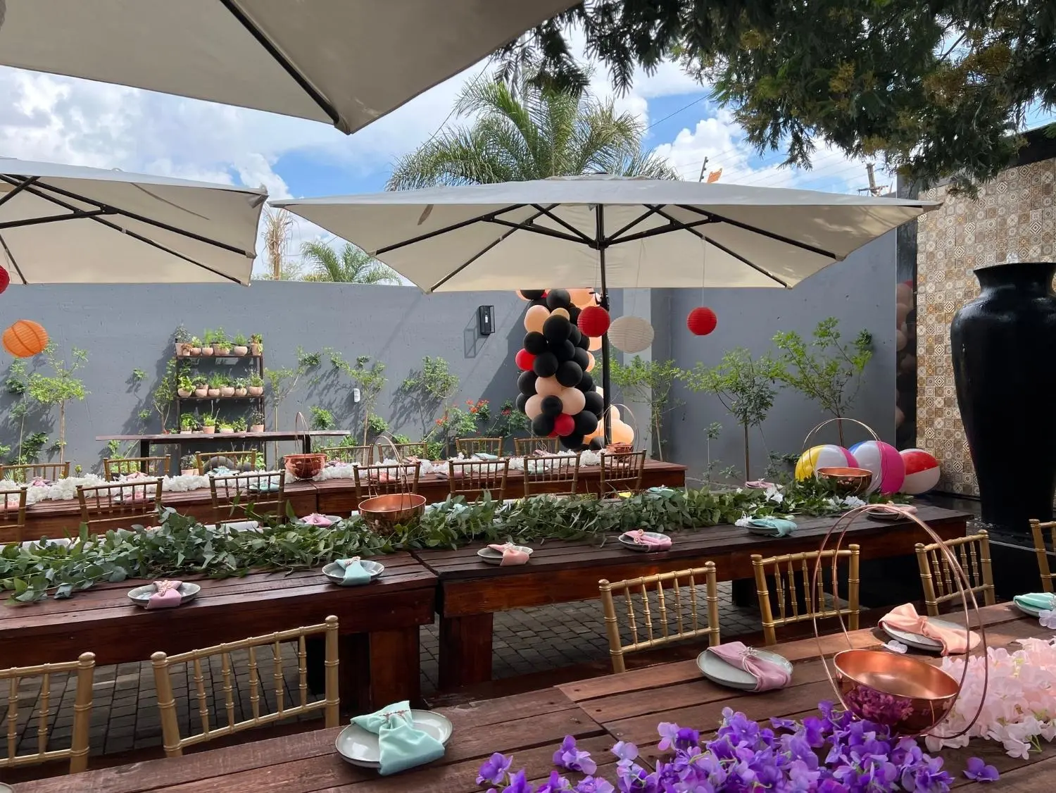 Garden Courtyard Party Venue Johannesburg