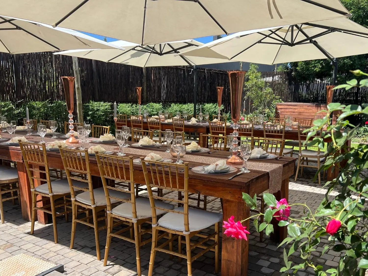 Garden Courtyard Party Venue Johannesburg