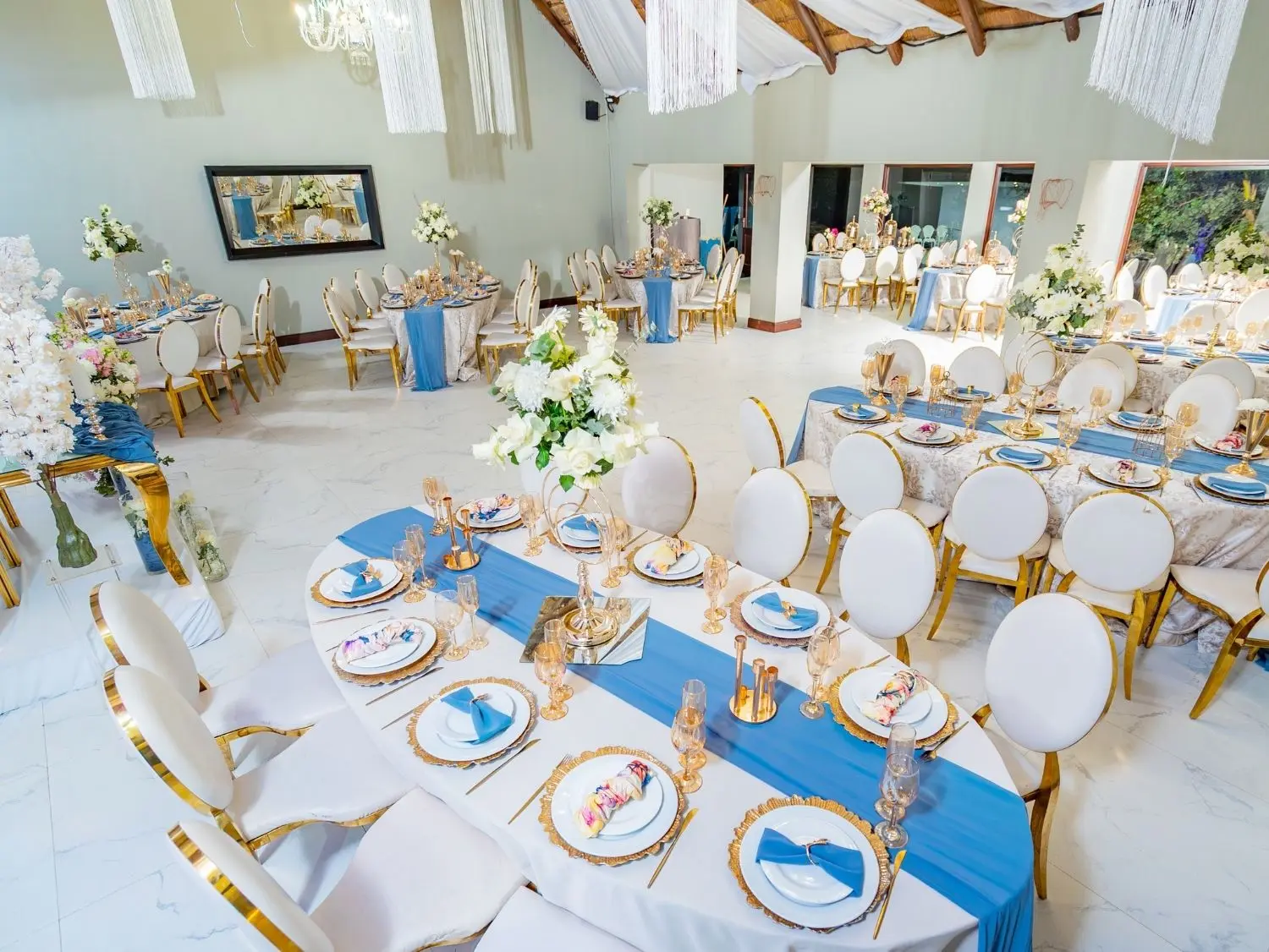 The garden wedding venue