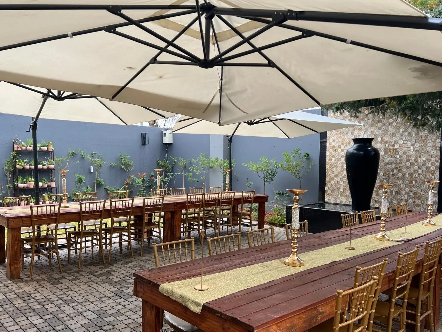 Garden Courtyard Party Venue Johannesburg