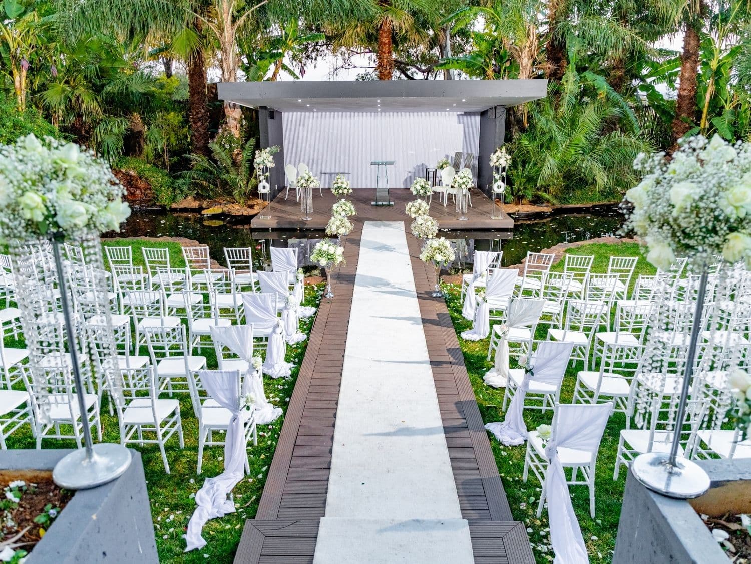 the garden wedding venue