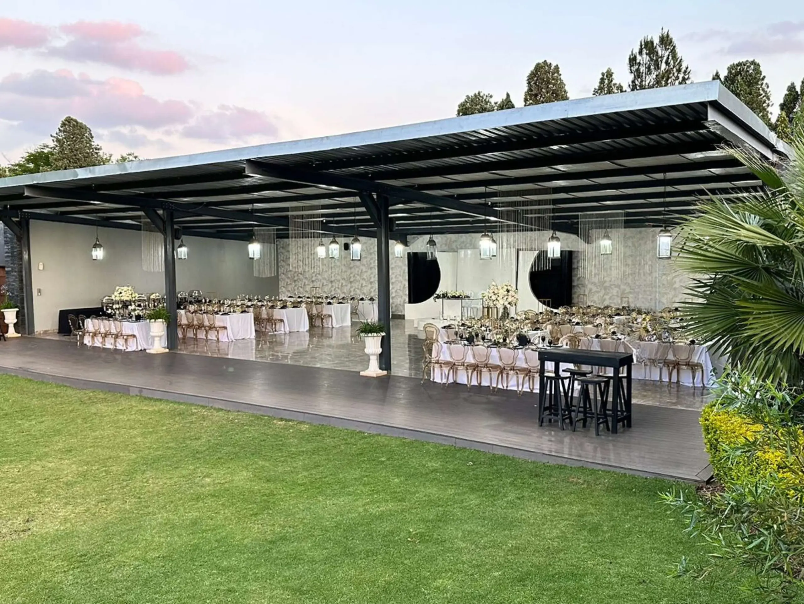 outdoor wedding venue in Johannesburg