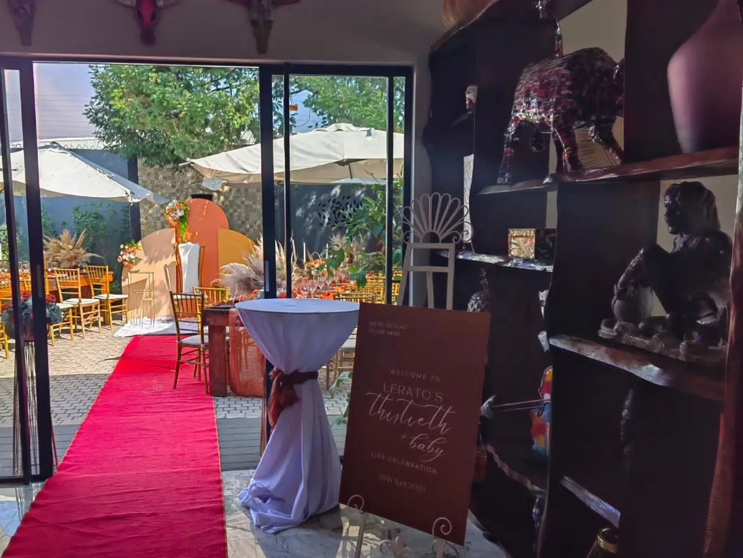 Garden Courtyard Party Venue Johannesburg