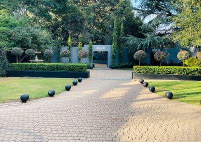 the garden venue reception area