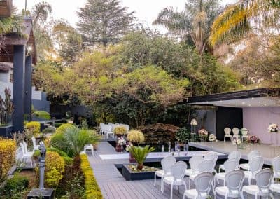 the garden wedding venue