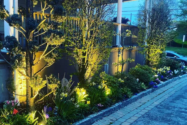 landscape lighting in westchester ny