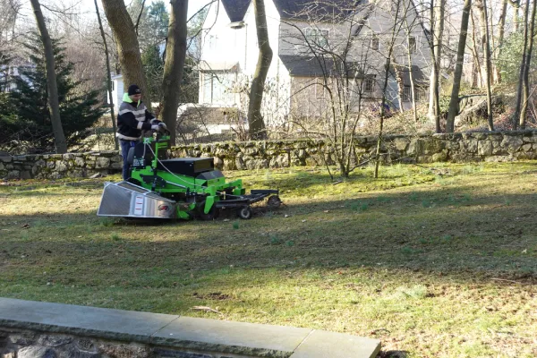 Precision lawn mowing service delivering clean, even cuts in Westchester, NY