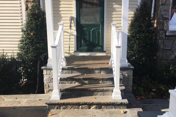 professional stoops and pillars installation westchester ny