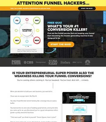 Funnel Secret Killer Quiz Funnel By Business Nitrogen