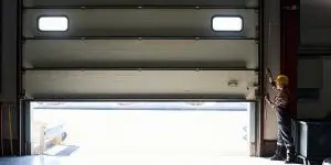 garage door opens a little then stops