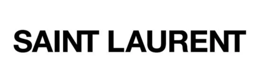 Saint Laurent eyewear logo