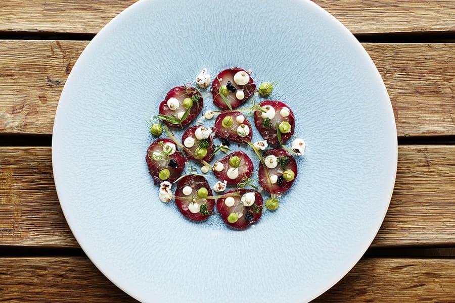Fine dining cuisine in Cape Town at luxury accommodation while on luxury safari with Premier Africa