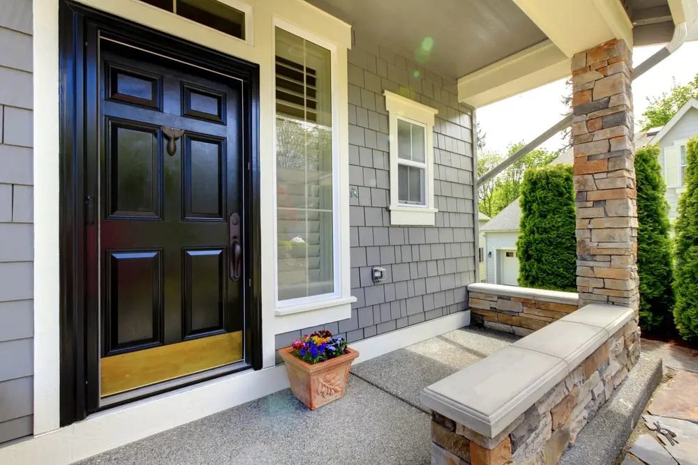 painting a front door