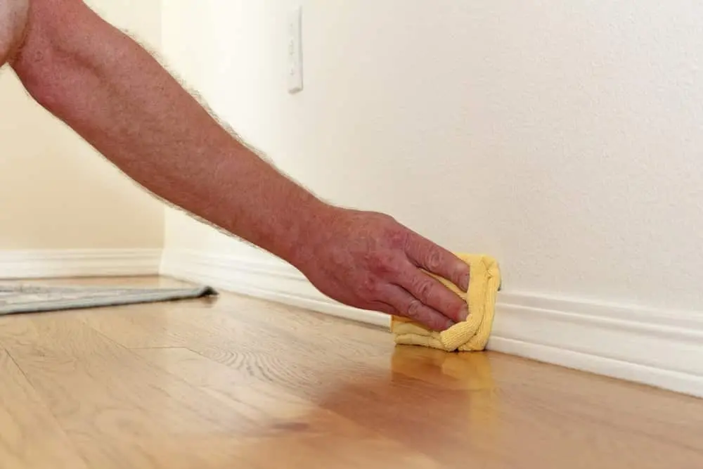 baseboard cleaning
