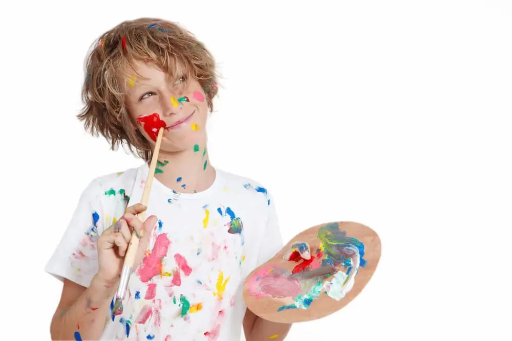 paint stains