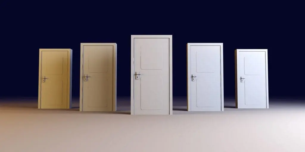 interior door painting ideas