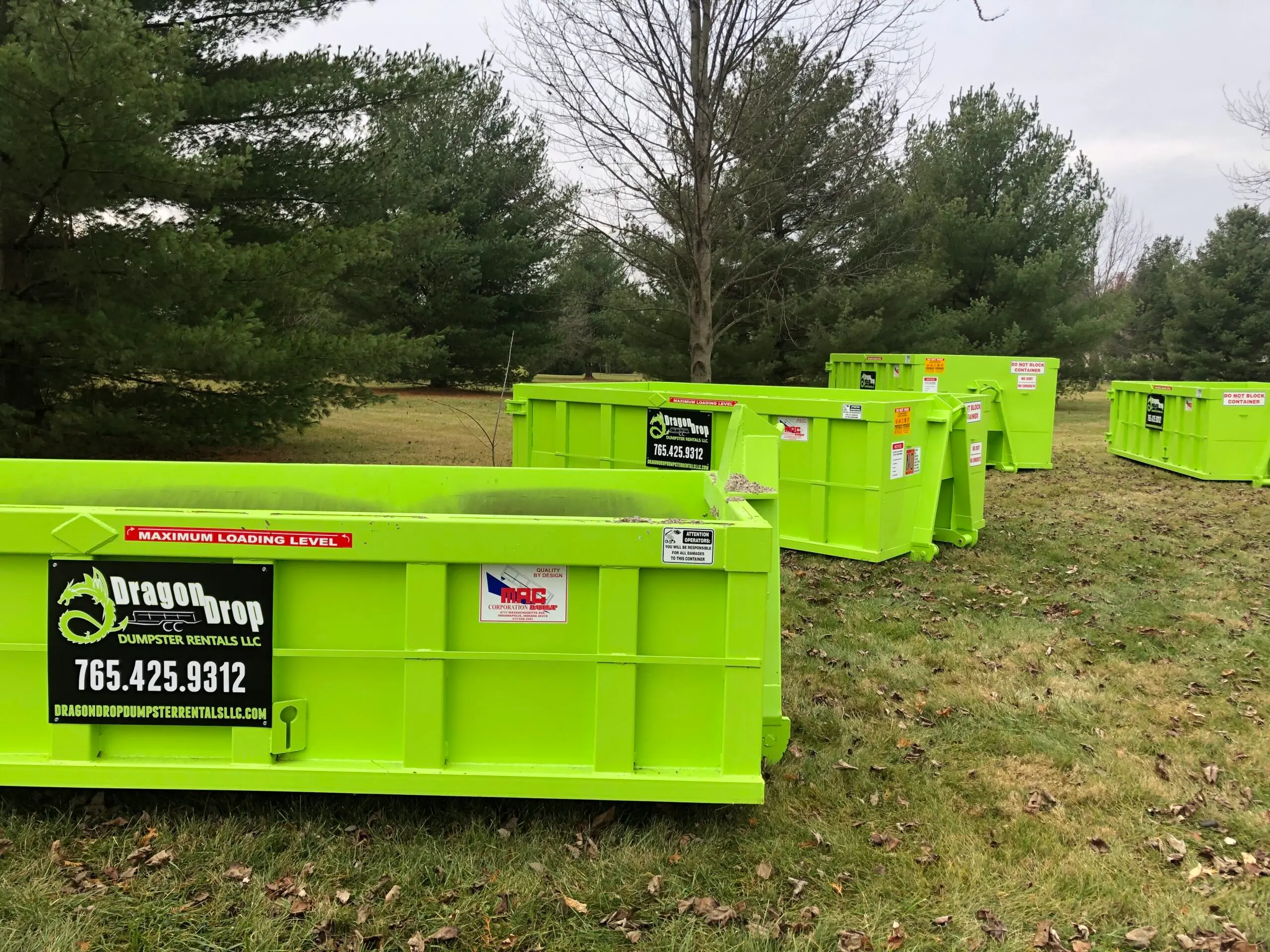 Affordable dumpster rental services