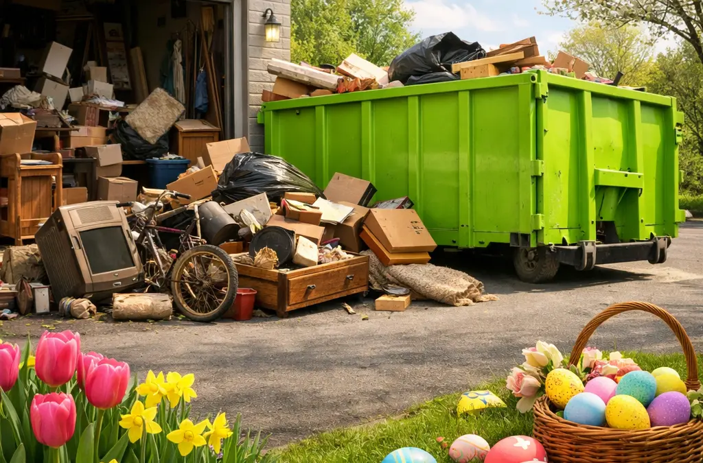Spring Cleanup in Central Indiana: Why April Is the Best Time to Rent a Dumpster