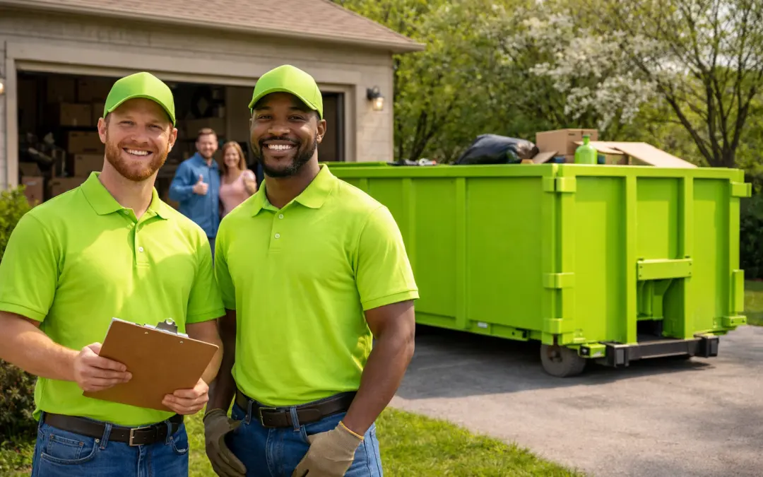 Why Our Lime Green Dumpsters Stand Out (And Why That Matters)