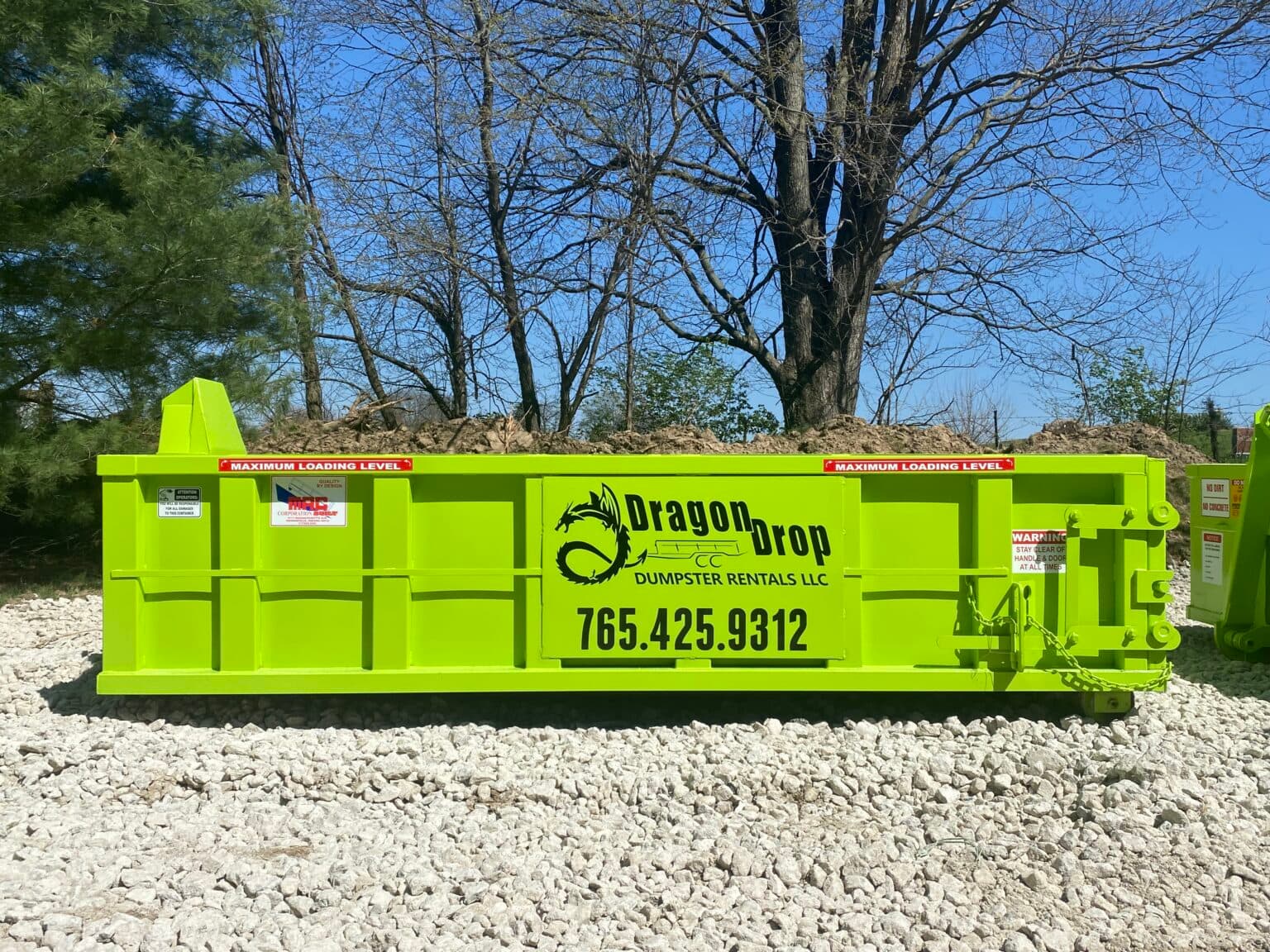 10-Yard-Dumpster