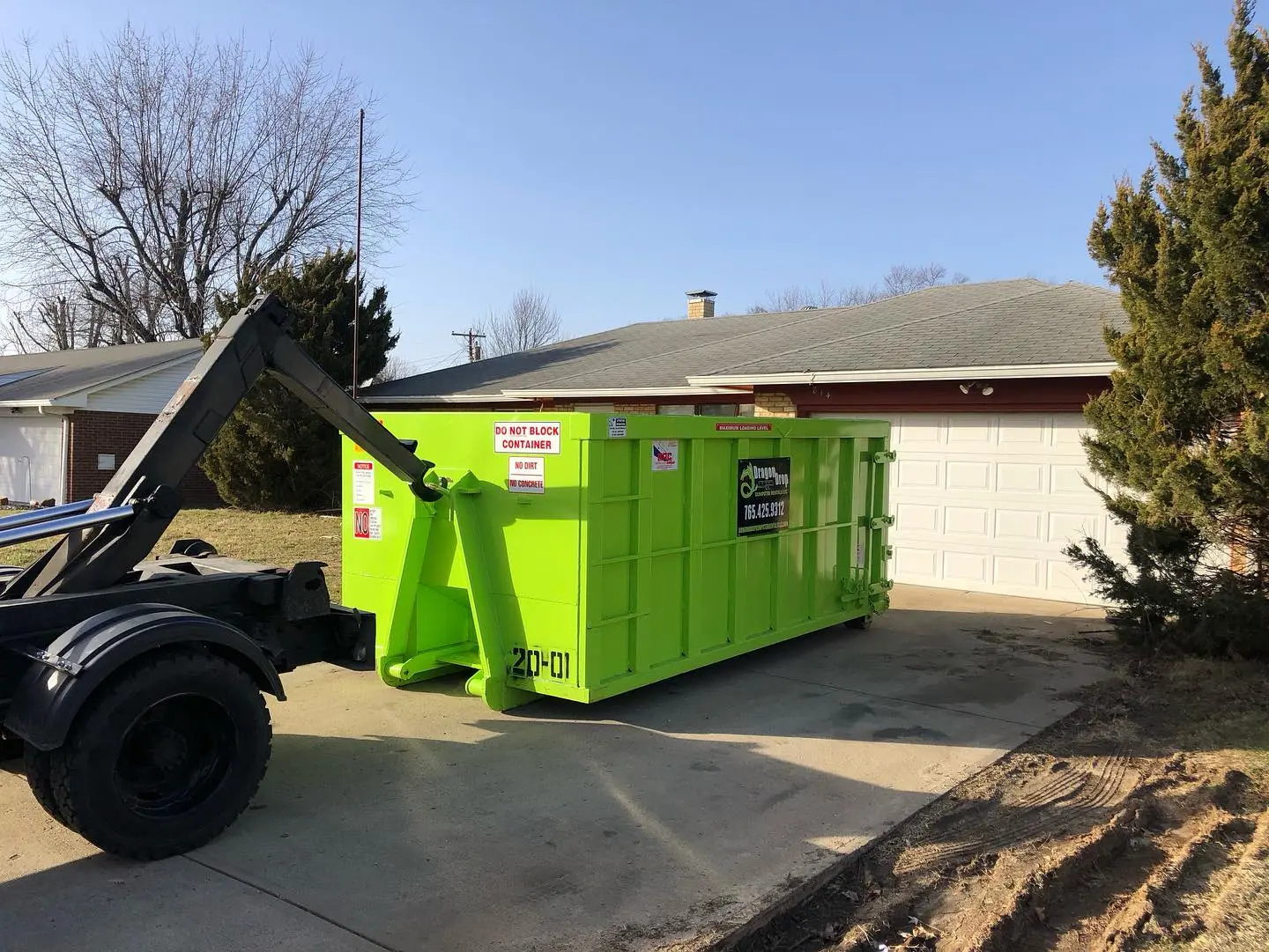 Noblesville dumpster rental.