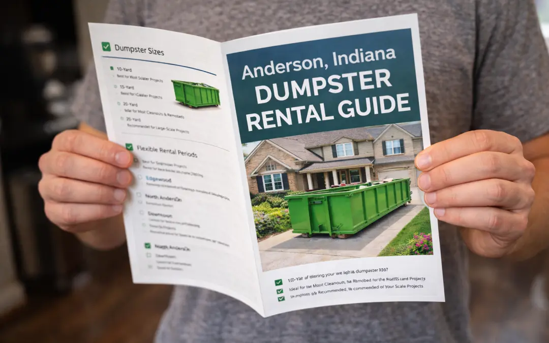 Dumpster Rental in Anderson, Indiana: Complete Homeowner Guide
