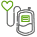 Intravenous therapy, IV therapy icon