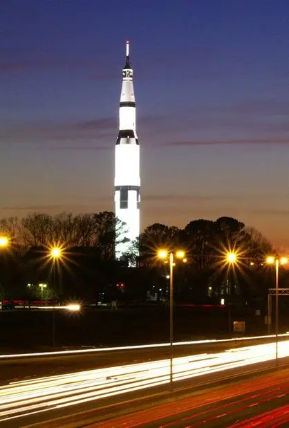 Saturn V rocket at US Space and Rocket Center